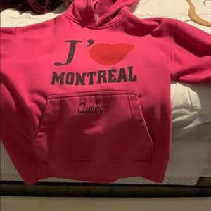 I love Montreal hoodie